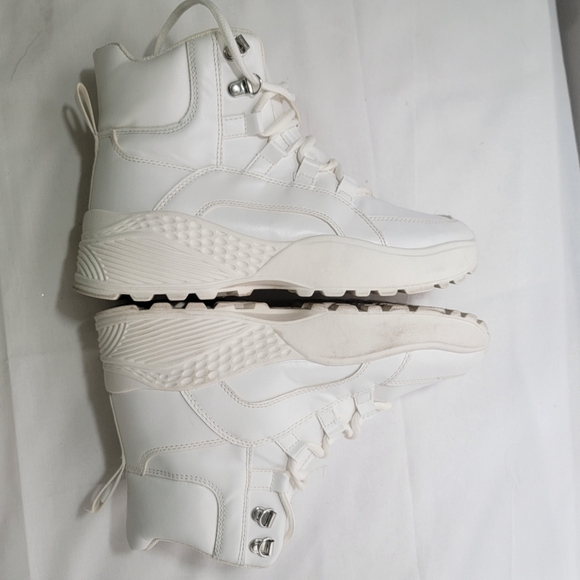 White chunky sneakers Wild Fabel Women's size 9.5 - Picture 8 of 11